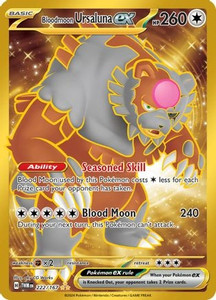 Bloodmoon Ursaluna ex - 222/167 (PTCG-TWM) (Holofoil) (#222/167)
