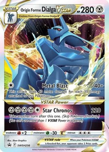 Origin Forme Dialga VSTAR (PTCG-SWSD) (Holofoil) (#SWSH256)