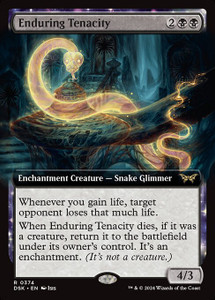 Enduring Tenacity (DSK) (Extended Art) (#374)