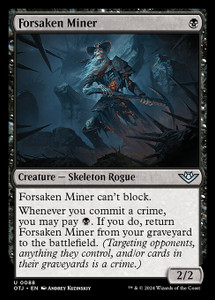 Forsaken Miner (OTJ) (Foil) (#88)