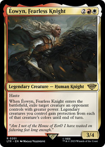 Éowyn, Fearless Knight (LTR) (Foil) (#201)