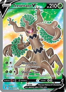 Trevenant V (Full Art) (PTCG-SWSH07) (Holofoil) (#168/203)