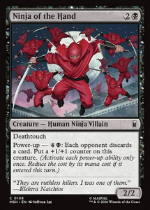 Ninja of the Hand (MSH) (#108)
