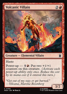 Volcanic Villain (MSH) (#159)