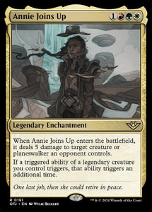 Annie Joins Up (OTJ) (Foil) (#191)