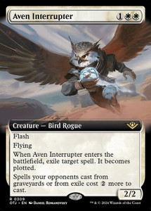 Aven Interrupter (OTJ) (Extended Art) (#309)