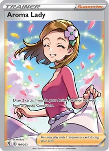 Aroma Lady (Full Art) (PTCG-SWSH07) (Holofoil) (#199/203)