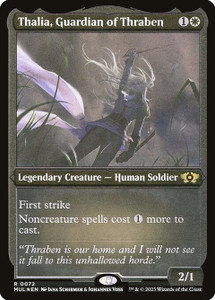 Thalia, Guardian of Thraben (MUL) (FoilEtched) (#72)