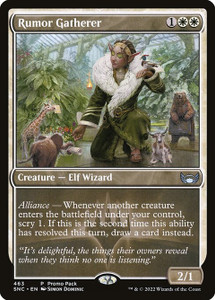 Rumor Gatherer (SNC) (Foil) (#463)