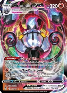 Chandelure VMAX (PTCG-SWSH08) (Holofoil) (#040/264)