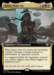 Annie Joins Up (OTJ) (Foil) (Extended Art) (#347)