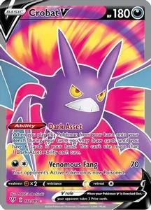 Crobat V (Full Art) (PTCG-SWSH03) (Holofoil) (#182/189)