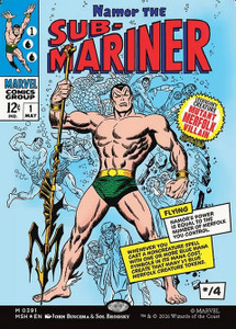 Namor the Sub-Mariner (MSH) (Foil) (Borderless) (#391)