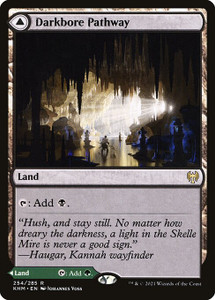 Darkbore Pathway // Slitherbore Pathway (KHM) (#254) Darkbore Pathway // Slitherbore Pathway (KHM) (#254)
