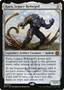 Karn, Legacy Reforged (MAT) (Foil) (#49) Karn, Legacy Reforged (MAT) (Foil) (#49)
