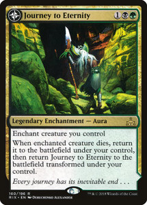 Journey to Eternity // Atzal, Cave of Eternity (RIX) (Foil) (#160) Journey to Eternity // Atzal, Cave of Eternity (RIX) (Foil) (#160)