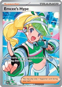 Emcee's Hype - 220/182 (POKE24269) (Holofoil) (#220/182) Emcee's Hype - 220/182 (POKE24269) (Holofoil) (#220/182)