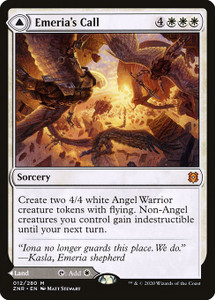 Emeria's Call // Emeria, Shattered Skyclave (ZNR) (#12) Emeria's Call // Emeria, Shattered Skyclave (ZNR) (#12)