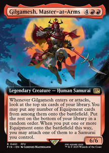 Gilgamesh, Master-at-Arms (FIN) (Extended Art) (#461) Gilgamesh, Master-at-Arms (FIN) (Extended Art) (#461)