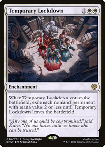 Temporary Lockdown (DMU) (Foil) (#36)