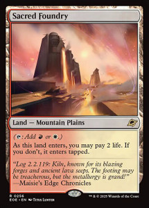 Sacred Foundry (EOE) (Foil) (#256) Sacred Foundry (EOE) (Foil) (#256)