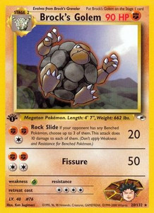 Brock's Golem (PTCG-G1) (Unlimited) (#020/132) Brock's Golem (PTCG-G1) (Unlimited) (#020/132)