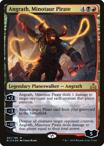 Angrath, Minotaur Pirate (RIX) (Foil) (#201)