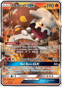 Heatran GX (PTCG-SM11) (Holofoil) (#25/236)