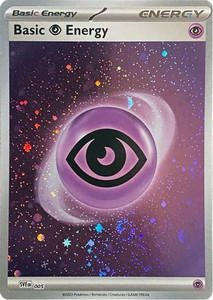 Basic Psychic Energy (Cosmos Holo) (PTCG-SV1) (Holofoil) (#005)