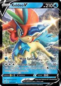 Keldeo V (PTCG-SWSH01) (Holofoil) (#053/202)