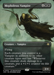 Mephidross Vampire (SPG) (Foil) (Full Art) (#4) Mephidross Vampire (SPG) (Foil) (Full Art) (#4)