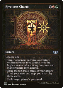 Riveteers Charm (SNC) (Gilded Foil) (Showcase) (#396)