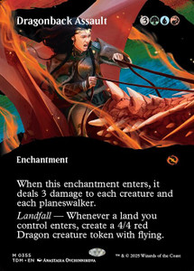 Dragonback Assault (TDM) (Full Art) (#355)