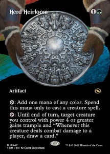 Herd Heirloom (TDM) (Full Art) (#347) Herd Heirloom (TDM) (Full Art) (#347)