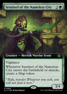 Sentinel of the Nameless City (LCI) (Extended Art) (#383)