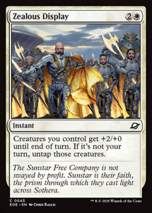 Zealous Display (EOE) (Foil) (#45) Zealous Display (EOE) (Foil) (#45)