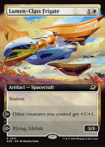 Lumen-Class Frigate (EOE) (Extended Art) (#321) Lumen-Class Frigate (EOE) (Extended Art) (#321)