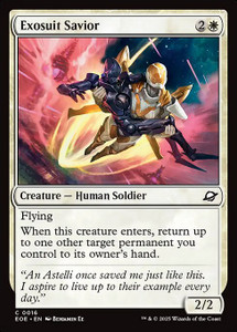 Exosuit Savior (EOE) (Foil) (#16) Exosuit Savior (EOE) (Foil) (#16)