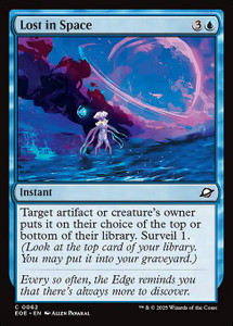 Lost in Space (EOE) (Foil) (#62) Lost in Space (EOE) (Foil) (#62)