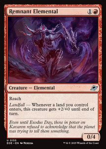 Remnant Elemental (EOE) (#155) Remnant Elemental (EOE) (#155)
