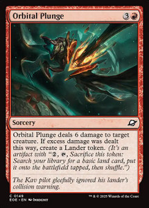 Orbital Plunge (EOE) (Foil) (#149) Orbital Plunge (EOE) (Foil) (#149)