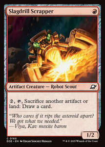 Slagdrill Scrapper (EOE) (Foil) (#160) Slagdrill Scrapper (EOE) (Foil) (#160)