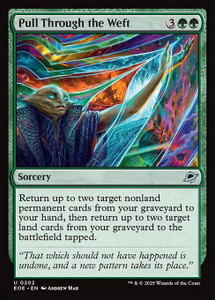 Pull Through the Weft (EOE) (Foil) (#202) Pull Through the Weft (EOE) (Foil) (#202)