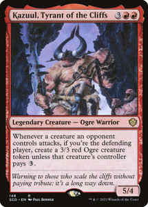 Kazuul, Tyrant of the Cliffs (SCD) (#148)