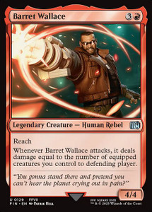 Barret Wallace (FIN) (#129) Barret Wallace (FIN) (#129)