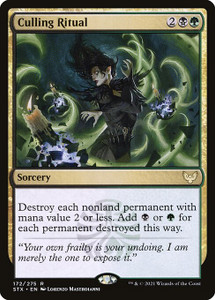 Culling Ritual (STX) (Foil) (#172) Culling Ritual (STX) (Foil) (#172)