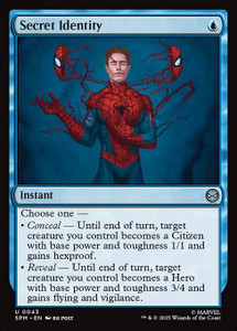 Secret Identity (SPM) (Foil) (#43) Secret Identity (SPM) (Foil) (#43)