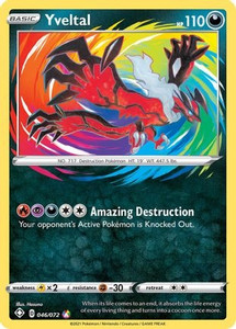Yveltal (PTCG-SHF) (Holofoil) (#046/072) Yveltal (PTCG-SHF) (Holofoil) (#046/072)