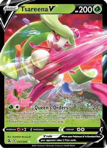 Tsareena V (PTCG-SWSH08) (Holofoil) (#021/264) Tsareena V (PTCG-SWSH08) (Holofoil) (#021/264)