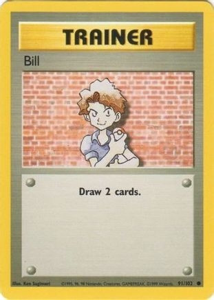 Bill (PTCG-BS) (#091/102)